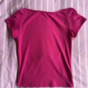 Urban Outfitters Fuchsia Crop Top